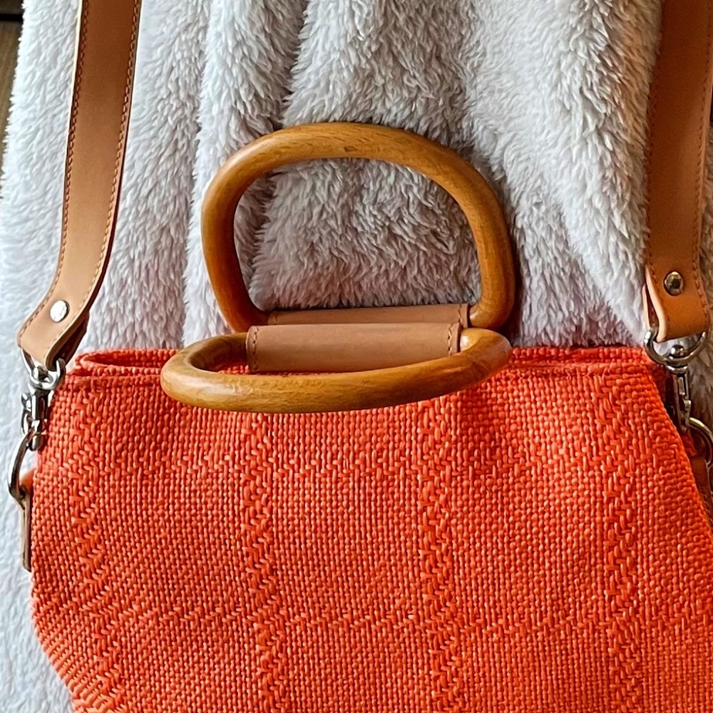NWT FOSSIL Purse Summer Orange